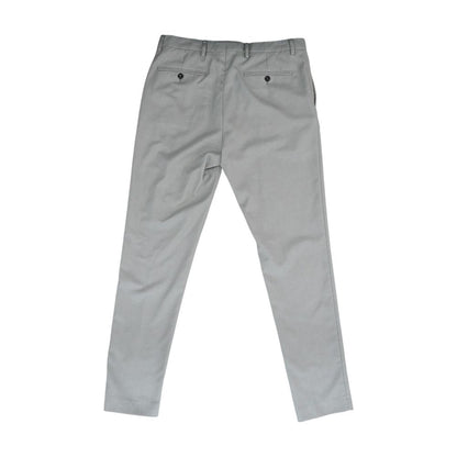 Gray Polka Dot Dress Pants
