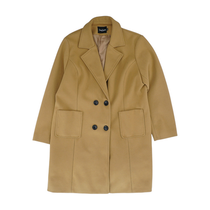 Brown Plus Solid Coat