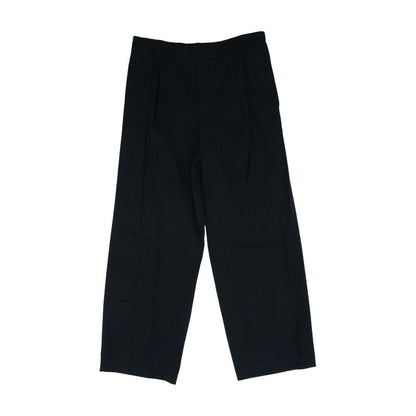Black Solid Pants