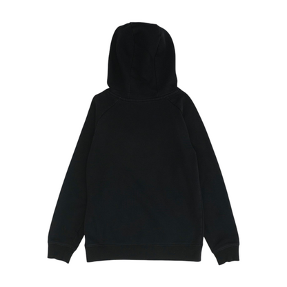 Black Graphic Hoodie Pullover