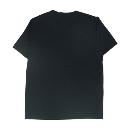Black Solid Pajama Top