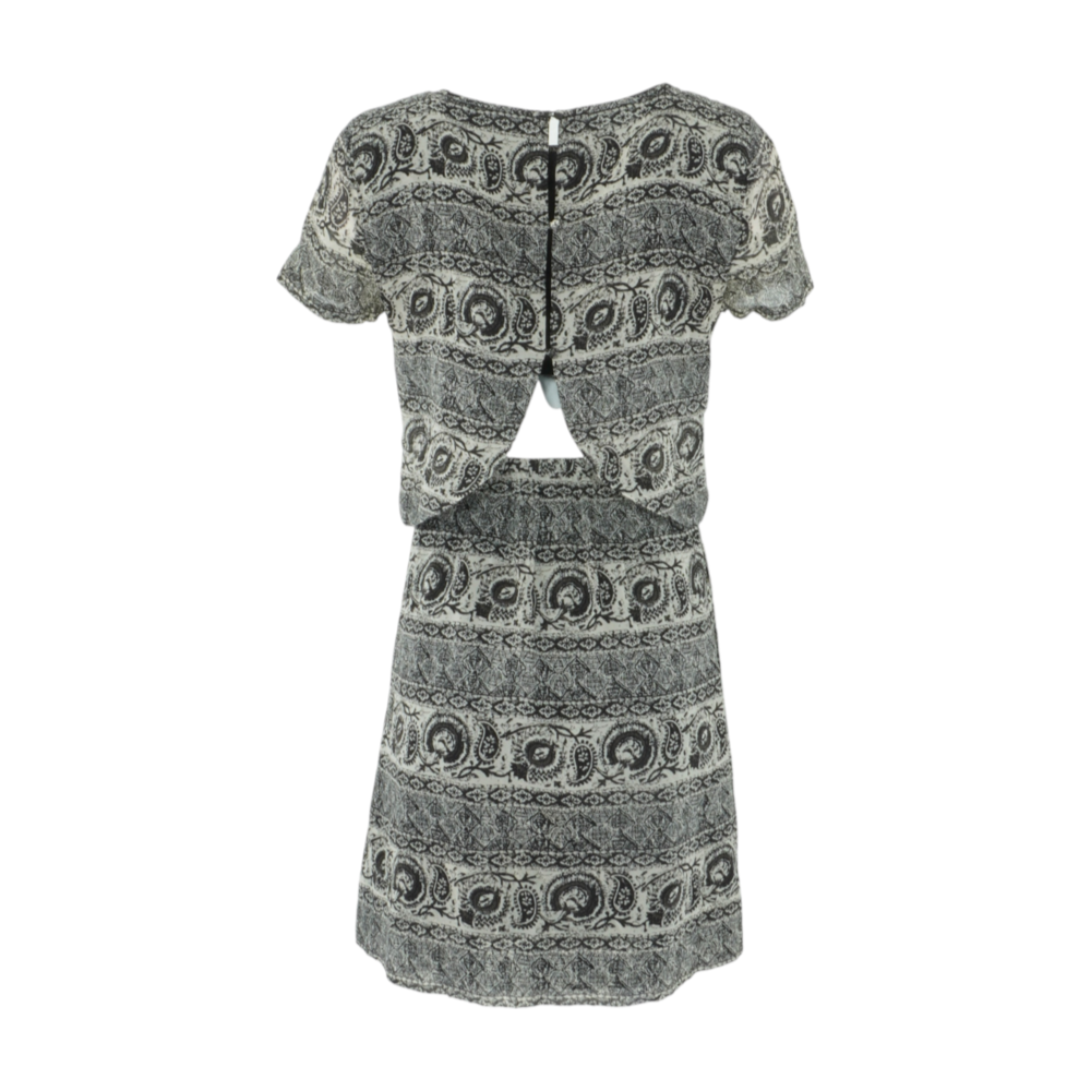 Multi Print Mini Dress