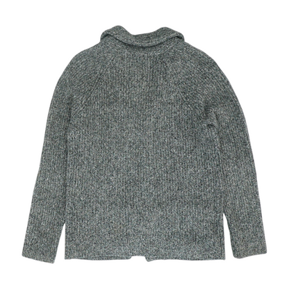 Gray Cardigan Sweater