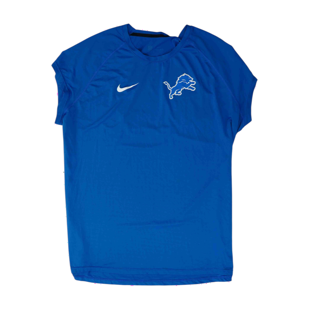 Blue Solid Active T-Shirt