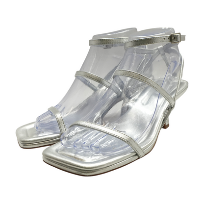 Silver Pump Heels