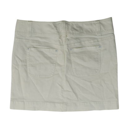 White Mini Skirt