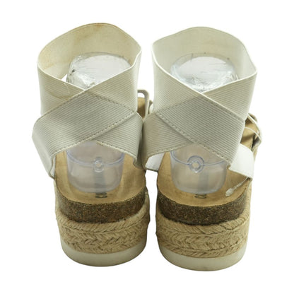 White Platform Sandals