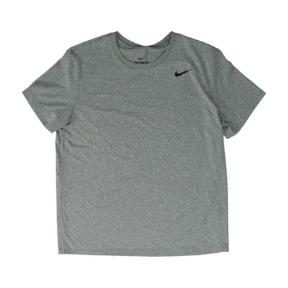 Gray Solid Active T-Shirt