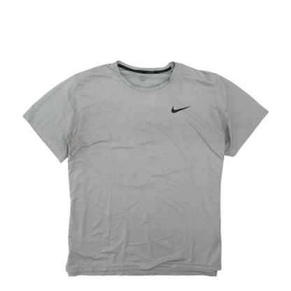 Gray Solid Active T-Shirt