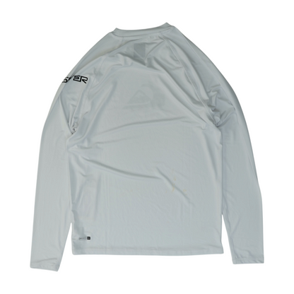 White Solid Active T-Shirt