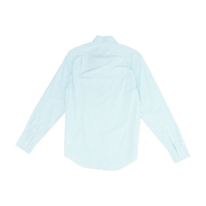 Blue Check Long Sleeve Button Down