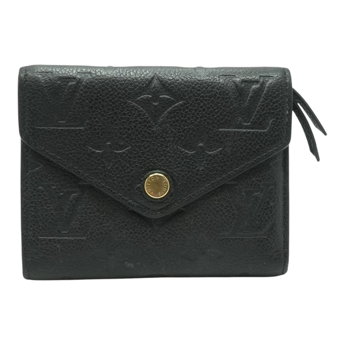 Victorine Wallet in Black Monogram Empreinte Leather