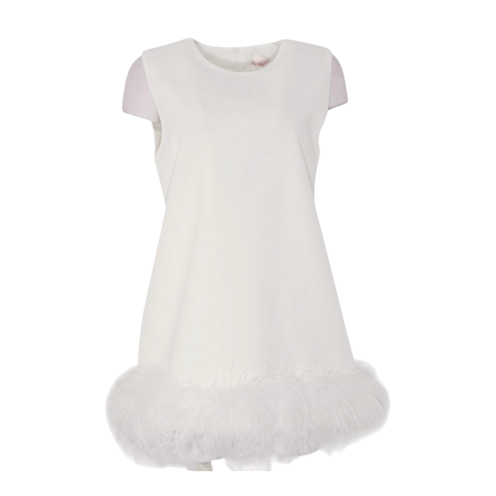 La' Ros White Mini Dress – Image 1