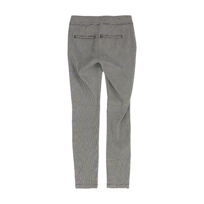 White Check Dress Pants
