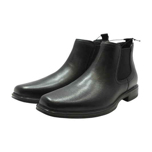 Black Slip-On Dress Shoes