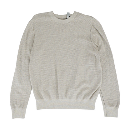 Gray Solid Pullover Sweater