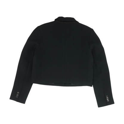 Black Solid Blazer