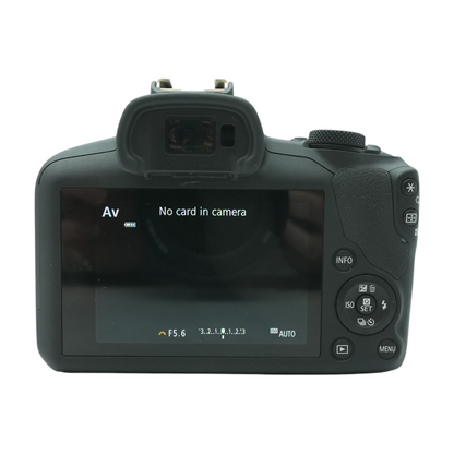EOS R100 Mirrorless Camera with RF 50mm f/1.8 STM Compact Standard Lens