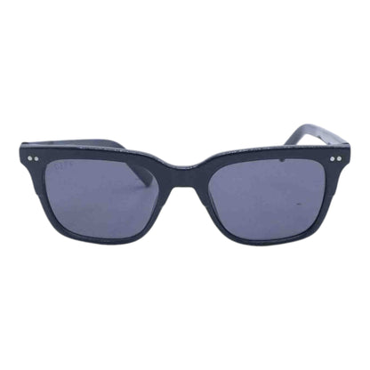 Black DE01-0384-BKGRP Square Sunglasses