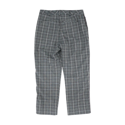 Gray Plaid Pants
