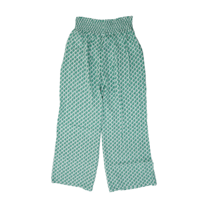 Green Graphic Pants