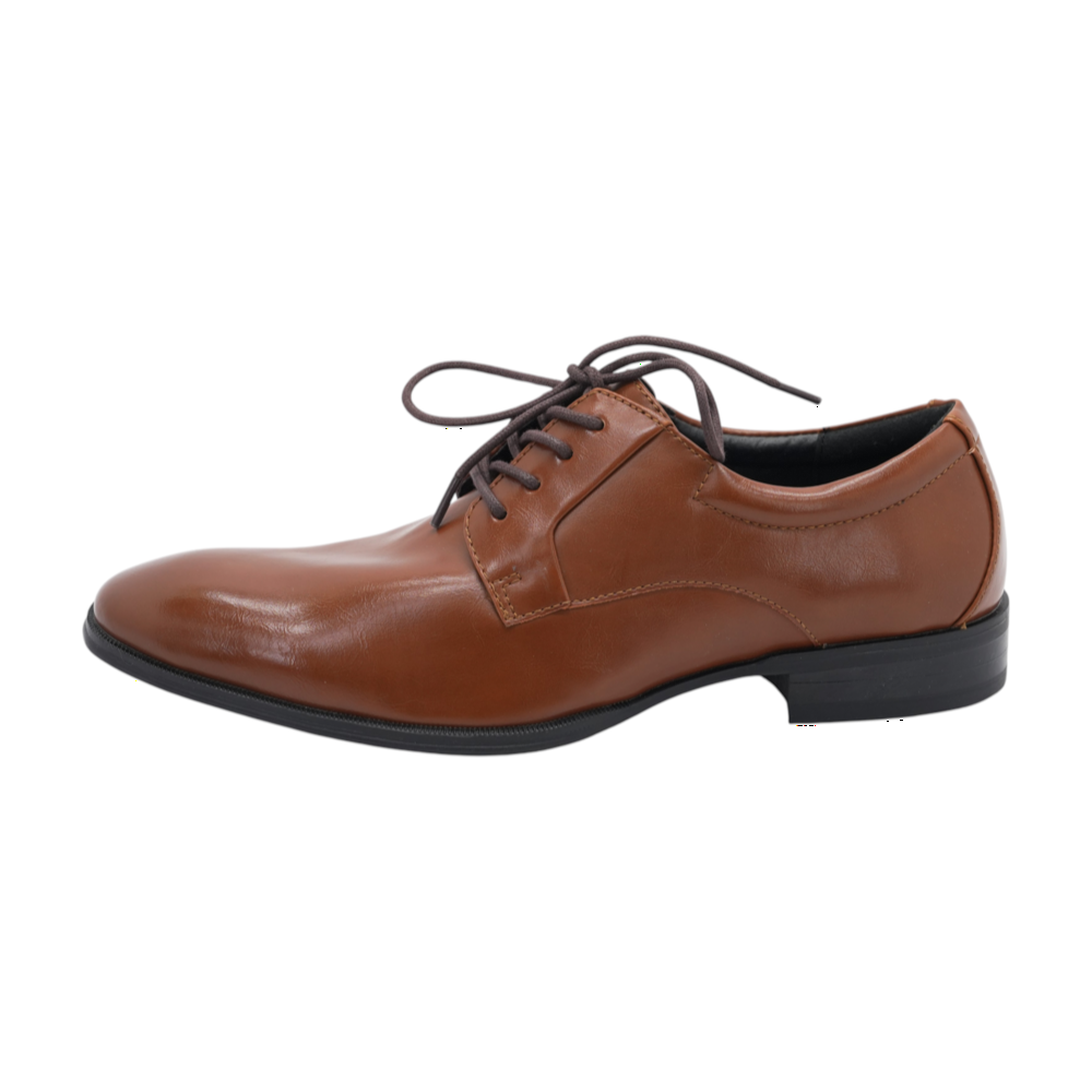 Brown Lace-Up Dress Shoes