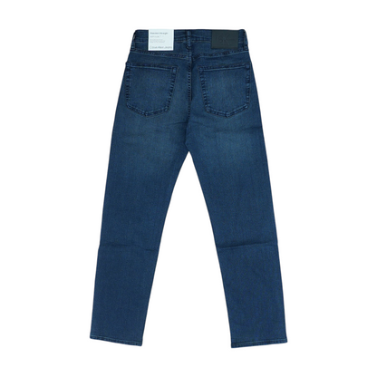 Navy Straight Jeans