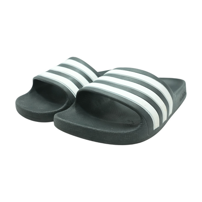 Black Athletic Slides Shoes