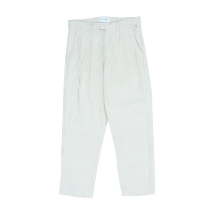 Beige Regular Pants