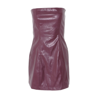 Maroon Mini Dress
