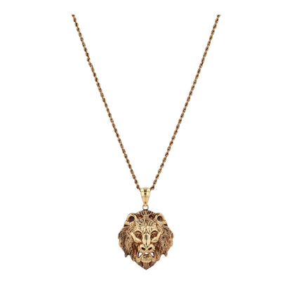10K Yellow Gold Pendant Necklace