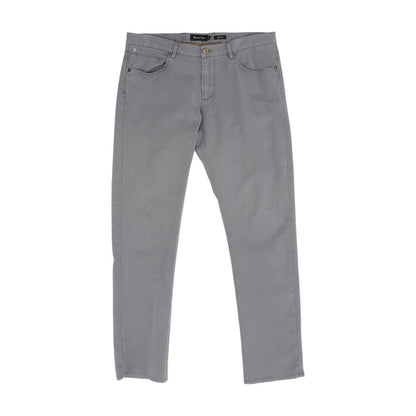 Gray Plus Mid Rise Jeans