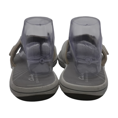 White Flip-Flop Sandals