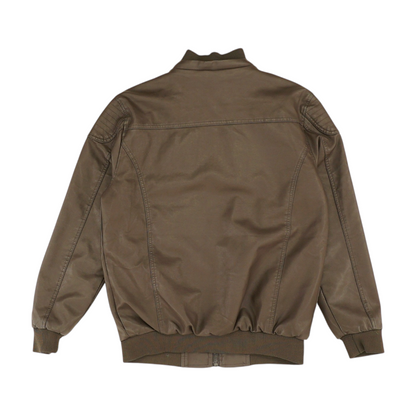 Brown Solid Jacket