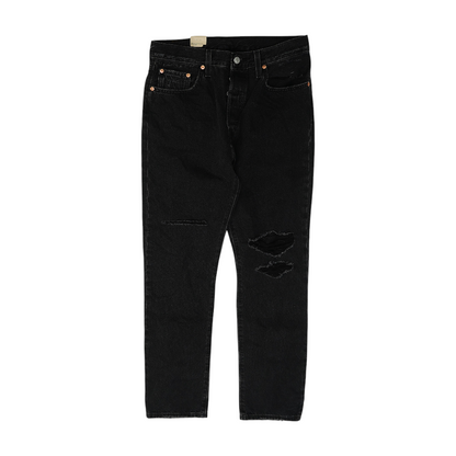 501 Black Regular Jeans