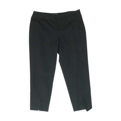 Black Solid Dress Pants