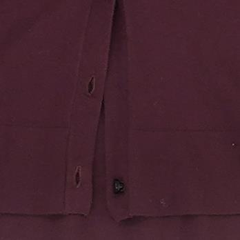 Maroon Cardigan Sweater