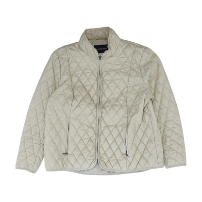 Beige Plus Solid Jacket