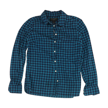 Blue Plaid Button Down