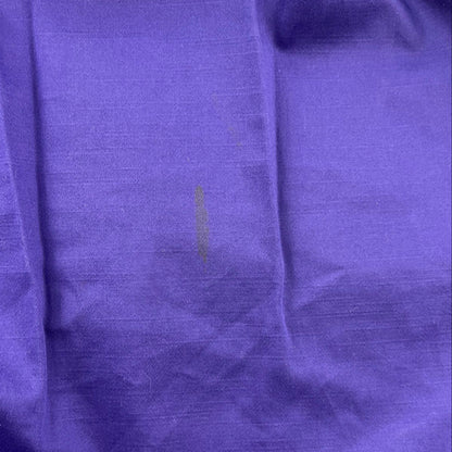 Purple Solid Mini Skirt