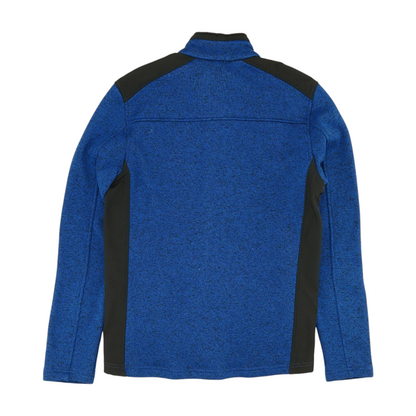 Blue Solid Active Jacket