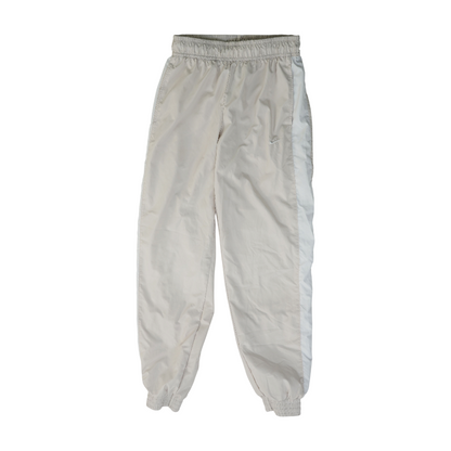 Beige Color Block Pants