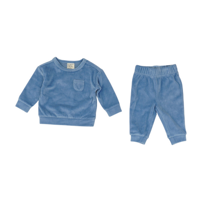 Blue Long Sleeve Set