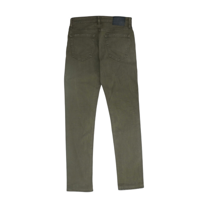 Green Tapered Jeans