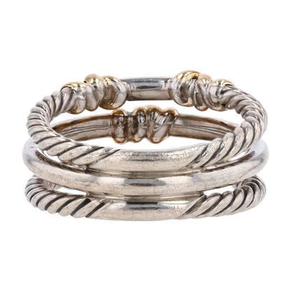 Sterling Silver Diamond Band Ring