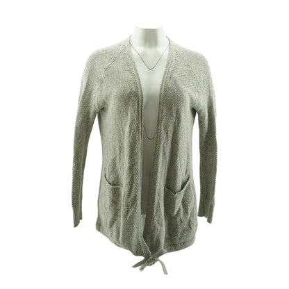 Gray Cardigan Sweater