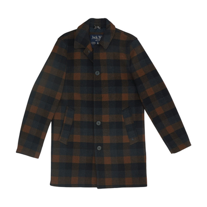 Brown Check Coat