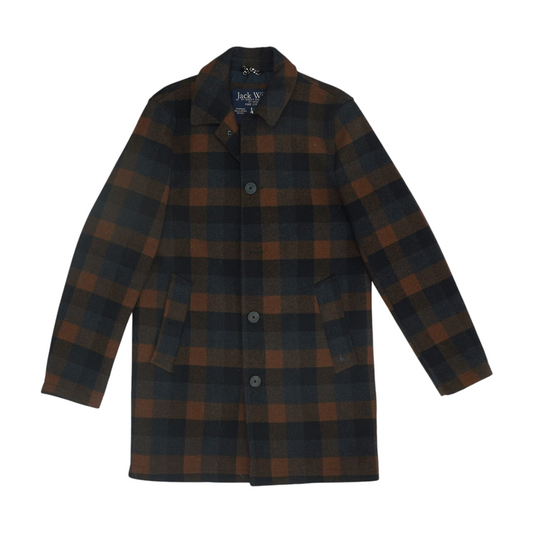 Brown Check Coat