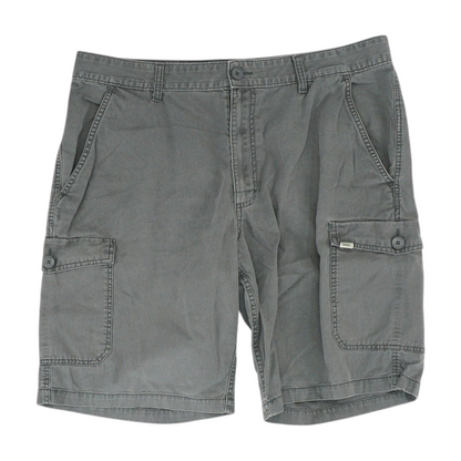 Gray Denim Shorts