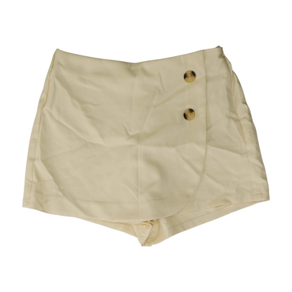 Beige Mini Skort
